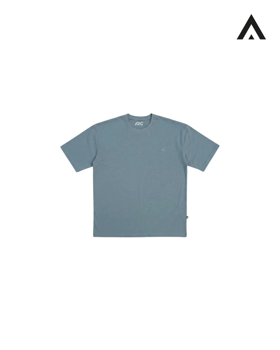 Plain blue t-shirt on a white background